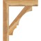 Ekena Millwork Balboa Block Rough Sawn Bracket, Western Red Cedar, 4"W x 24"D x 28"H BKT04X24X28BOA05RWR - alternate 4